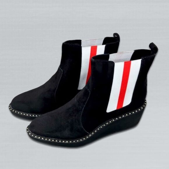 Cecelia New York Gemma Suede Ankle Boots - Picture 5 of 16